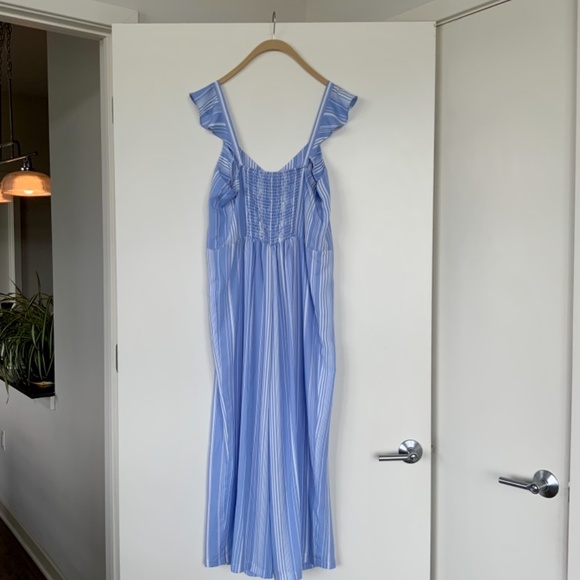 Striped Summer Jumpsuit  XL - Picture 3 of 3